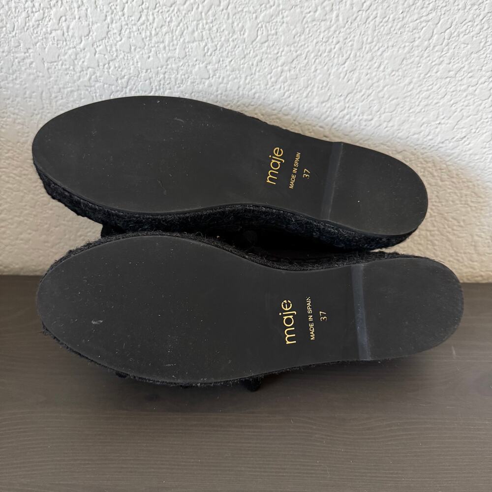 Maje | NWOB Maje Summer Espadrilles with Pompom Details size 37 - Picture 7 of 7